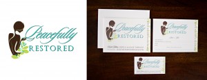 Project: Logo, Brochure and Gift Certificate 

Client: Sarah Patton, Peacefully Restored

Brand development and marketing material for new restorative massage therapy intended for a female clientele. Brand focused on the healing aspect of massage, reconnecting the female form to nature. Brochure and gift certificate were printed on a premium ivory metallic paper.